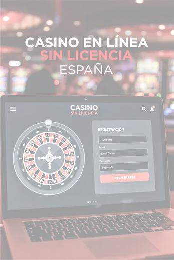 Ilustración de ruleta y cartas